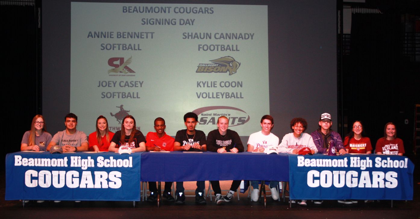 Beaumont signing day
